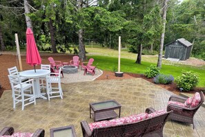 Large spacious back yard.