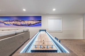 relax with a game of shuffleboard!