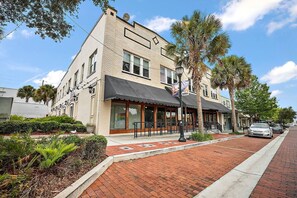 You're steps away from Downtown Eustis in your own private apartment upstairs, in a true piece of history!