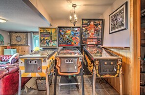 Game Room. Lower floor.
