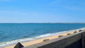 Cottage is right on the beach!