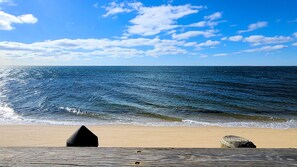 Gorgeous views of Cape Cod Bay from the exclusive-use deck