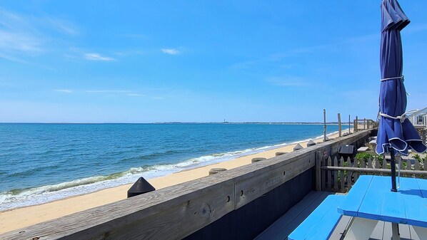 Vista para a praia ou o mar