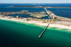 Aerial Shot of Pensacola Beach