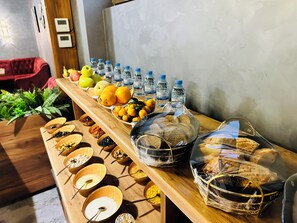 朝食ビュッフェ