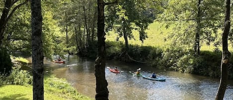 Absolutely beautiful & peaceful creek to kayak, tube and fish.