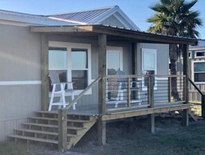 Enjoy the views from the large front porch!