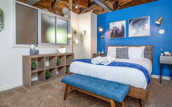 Bedroom #1 (Blue Room)