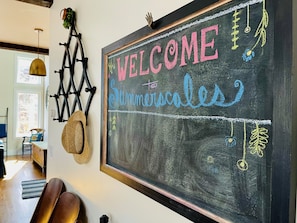 Summerscales chalkboard