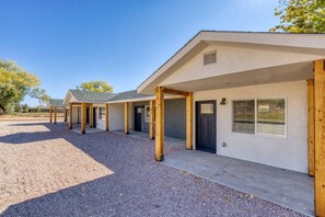 Breezeways are located between each suite for added privacy and space