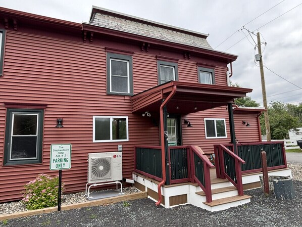 Welcome to the Stephentown Hotel! Apartment # 2. Private deck outside