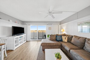 Living room with "Marsh View"