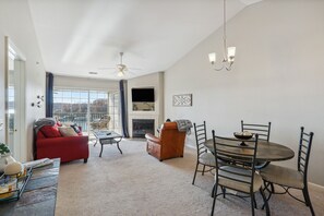 Living Room | Single-Story, 3rd-Floor Condo