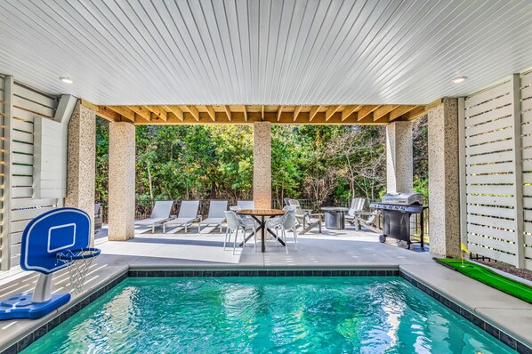 Covered Heated Pool