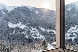 Vue depuis l’hébergement