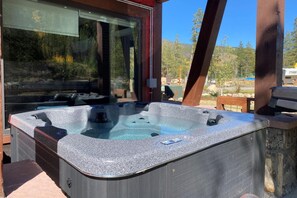 Relax In Your Private Hot Tub
