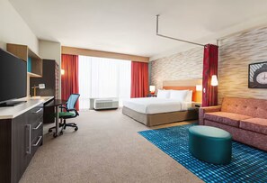 Unit with comfortable bed