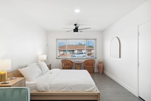 You'll sleep soundly in our brand name queen mattress.