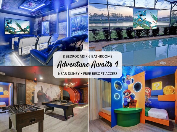 Welcome To Adventure Awaits 4 at Windsor At Westside Resort