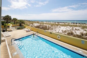 Balcony view - Gorgeous Gulf views for days!