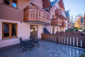 Udsigt fra balkon