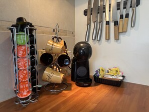 Kaffe och/eller kaffebryggare