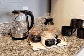 Kaffe och/eller kaffebryggare