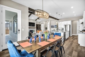 Main living area with plenty of space for the Crew. Your Friends and Family will love the convenience & safety of single-story, Indoor-Outdoor living