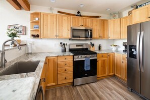 Indoors, Kitchen, Microwave, Oven, Sink