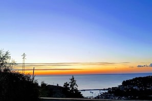 Vue sur la plage/l’océan