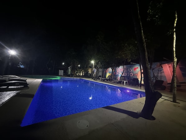 Swimming pool area