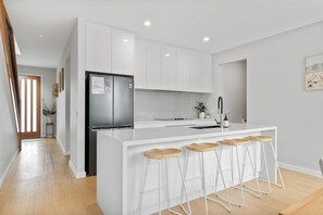 Bright and stylish, ideal for dining in