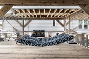 Hammock is perfect for a lazy afternoon.