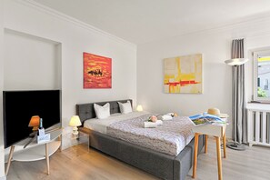Sofa bed (sleeping area for studio)
