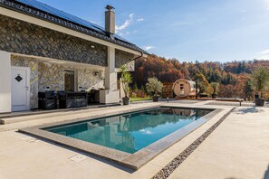 Piscine partagée