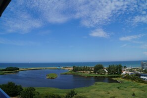 Vue depuis l’hébergement