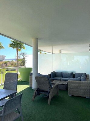 Sitting area on the terrace