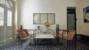 Sala de estar en el lobby