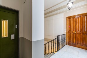 Interior entrance