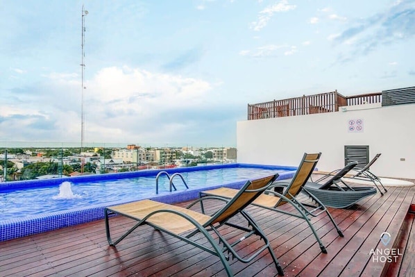 Enjoy pool days and chillin' after the beach!