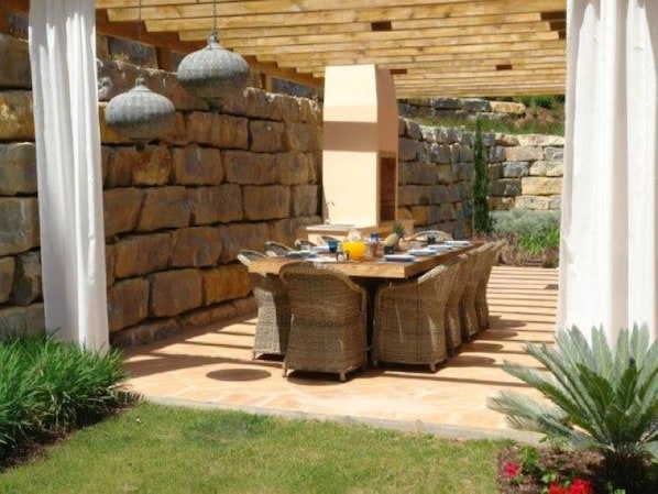 Restaurante al aire libre