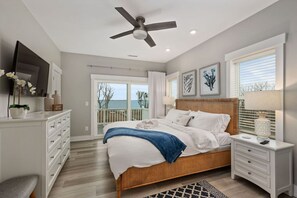 Baydream Believer, a luxurious 7 bedroom, sound front oasis in Corolla. With private dock, pool and hot tub. Perfect family getaway- by Rather Be Properties