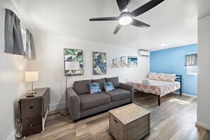This is the main living room area of the home