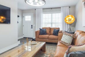 Living Room | 1st Floor | Smart TV | Central A/C + Heating | Free WiFi