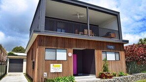 External view of the property.