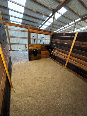 Ask us about our horse stall rentals!