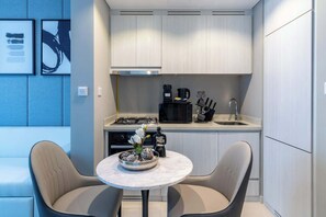 This dining space makes every meal feel special.