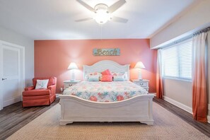 2nd Floor King Bedroom- 421 Forest Beach Villas