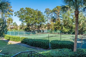 Onsite Tennis Courts-Forest Beach Villas