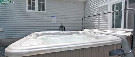 Our guest Paula mentioned in her review "This cute house was the perfect place for my family to stay while on business! Close to work, had all the amenities we needed for our pup and a hot tub for relaxing after long days of work. We enjoyed good coffee and family meals. It literally was perfect. Super clean and I was able to book an additional night last minute which made all ...